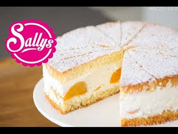 Gequollene gelatine nach packungsanleitung auflösen, zitronensaft unterrühren. Kasesahnetorte Sallys Classics Sallys Welt Youtube