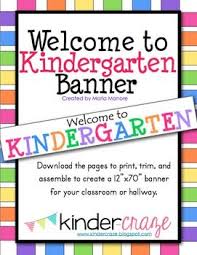 Welcome To Kindergarten Classroom Banner Welcome To Kindergarten Classroom Banner Kindergarten Classroom