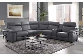Sofas, loveseats, sectional sofas, sleeper sofas, futons Natuzzi Editions Giulivo C115 514 291 029 638 323 515 Power Reclining Leather Sectional Sofa Baer S Furniture Reclining Sectional Sofas