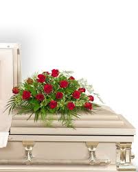 Just pick out the flowers, add your message. 18 Red Roses Casket Spray In Mesa Az Razzle Dazzle Flowers Gifts