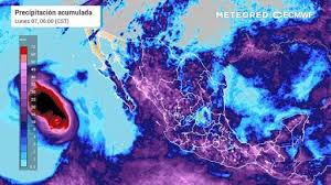 Se avecina notable incremento de fuertes lluvias y tormentas en México hoy sábado con granizadas e inundaciones