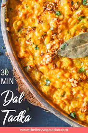 Easy 25 Minute Dal Tadka Recipe Fakeaway Recipes Lentil Recipes Vegan Dinner Recipes