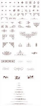 Free Vintage Vector Ornaments Vectors Creattica Free Vector Ornaments Graphic Ornaments