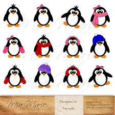 Instant Download Digital Clip Art Penguin Clipart Penguin Etsy Penguin Clipart Digital Clip Art Clip Art