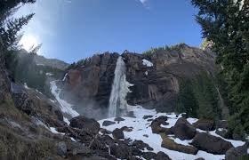 Bridal veil falls, at 365 feet, is the highest waterfall in colorado. Bridal Veil Trail Telluride Mountain Club
