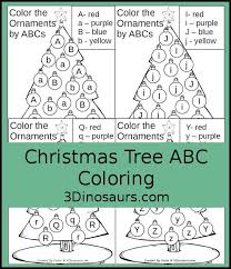 Santa claus, reindeer, happy christmas kids and more christmas coloring pages and sheets to color. Free Christmas Tree Abc Coloring Abc Coloring Christmas Writing Abc Crafts