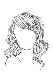 Yay for wavy hair xd all those curves are fun to draw, and much easier ;; Image Result For How To Draw Wavy Hair Curly Hair Styles Curly Hair Styles Naturally Damp Hair Styles