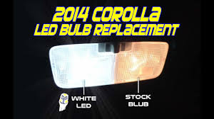 The done light grounds itself by touching the roof bracing. Toyota Corolla Led T10 Interior Dome Light Replacement Youtube