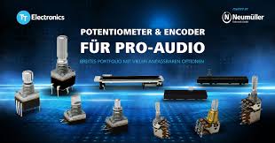 The potentiometer consists of three terminals among which two are fixed and one is variable. Potentiometer And Encoder For Professional Audio Technology News Neumuller Elektronik Distributor For Electronic Components