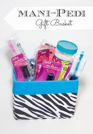 Last Minute Diy Birthday Gift Basket Ideas Diy Manicure Pedicure Spa Basket Debbiedoo S Valentine Gift Baskets Gifts Gift Baskets