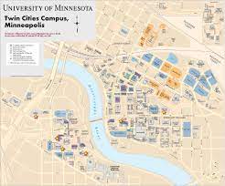University Of Minnesota Campus Map University Of Minnesota Twin Cities Campus Map | University Of Minnesota, Campus  Map, College Visit