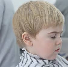 Classic taper haircut for kids. Toddler Boy Haircut Long In Back Novocom Top