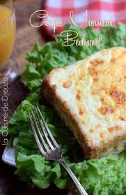 Croque Monsieur Bechamel Au Four Sauce Fromagere Mornay Recette En 2020 Croque Monsieur Bechamel Croque Monsieur Recettes De Cuisine