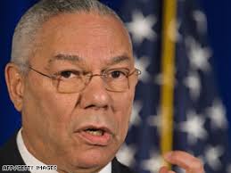 Powell endorses Obama service initiative