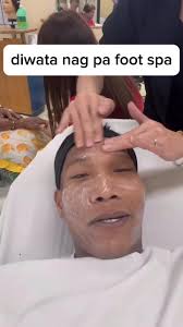 Ha foot spa😅