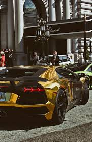 Gold Lamborghini Aventador Most Expensive Luxury Cars Luxury Cars Sport Cars