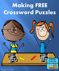 It turns out that good crossword puzzles of the type found in newspapers are the puzzle that is generated will remain on this server for about two months. Crossword Puzzle Generators Book Units Teacher