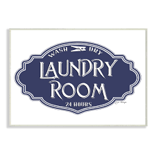 Choose your favorite vintage laundry designs and purchase them as wall art, home decor, phone cases, tote bags, and more! Stupell Industries Vintage Laundry Room Sign Minimal Blue White Wood Wall Art