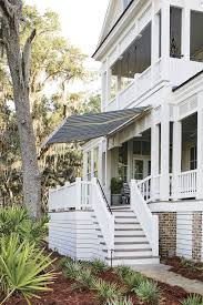 The house plans that you see below are some of the best examples of french country home design four big columns support the front porch of this elegant southern home plan that offers shade as well as good looks.inside, an. Feature Friday Southern Living Idea House Amelia Island Fl Southern Hospitality