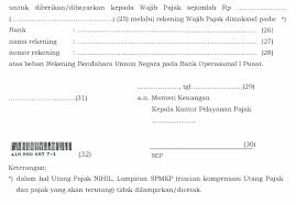 Surat pernyataan permohonan pengembalian dana premium suspense/ kelebihan pembayaran premi kepada yth. Restitusi Pengembalian Pendahuluan Kelebihan Pembayaran Pajak Badan Pajeg