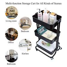We'll acknowledge it may not be a super exciting purchase, but buy one of our best picks for utensil drying racks. Coswe 3 Tier Metal Rolling Utility Cart Storage Cart With Wheels Home Kitchen Bedroom Office Storage Trolley Serving Cart Mobile Storage Cart Snapklik