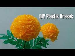 Diy Bunga Marigold Cantik Dari Plastik Kresek Marigold From Plastic Bags Is Easy And Beautiful Youtube Bunga Kertas Diy Tutorial Bunga Rajutan Bunga Kertas