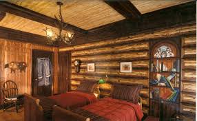 49 superb cozy and rustic cabin style living rooms ideas. Remarkable Cabin Bedroom Decorating Ideas Designs Wall Grandpas One Log Bedrooms Atmosphere Fishing Wolves Room Themed Style Interior Apppie Org