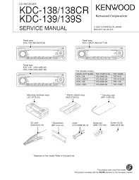 It shows the components of the circuit as simplified shapes, and the facility and signal connections amid the devices. Kenwood Kdc 138 Service Manual Manualzz