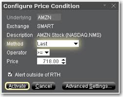 Stock alarm lets you set realtime stock alerts to help you easily track a range of equities live, receive stock alerts through phone calls & ios push notifications. Set Price Alerts
