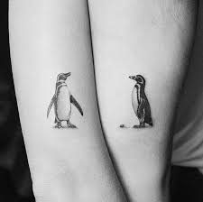 Penguin lover keychain gifts you're my penguin i found my penguin couple keychain gifts for girlfriend boyfriend matching couple keychain set personalized couples jewelry gift for christmas wedding. Soulmate Penguin Couple Tattoo Novocom Top