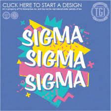 Sigma Sigma Sigma Sss Tgi Greek Greek Apparel Custom Apparel Sorority Tee Shirts Sorority T Sorority Shirt Designs Sorority Tee Shirts Sorority Pr