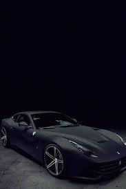 Matte Black Ferrari F12 Berlinetta Ferrarif12berlinettawhite Ferrari Convertible Ferrari F12berlinetta Matte Black Cars