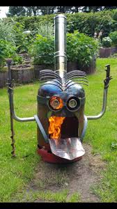 Minion Fire Pit Ofen Ofen Terrasse