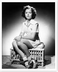Shirley temple black is widely regarded as an american heroine who devoted her career first to films and then to public service. Pensive Teen Actress Shirley Temple 8 X 10 Silver Halide Photo Ebay