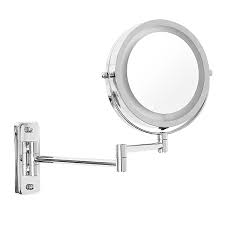 All products come with a 10 year warranty & next day delivery. 7 Led Lighted Makeup Cosmetic Mirror Bathroom Flexible Floding Adjustable Wall Mounted Led Mirrors Alexnld Com