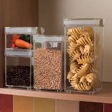 Keep ingredients fresh (and odors out) with this refillable, airtight acrylic canister. Storage Jars M Guzzini Col White Shop Online