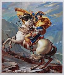 Napoleon Crossing The Alps Jacques Louis David Oil Painting Etsy Oil Painting Kunsthistorisches Museum Napoleon