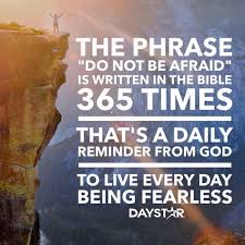 Treadmill Treats Monday Message Verses About Fear Scriptures About Fear Do Not Be Afraid