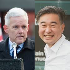 Van Bramer and Choe cross-endorse ahead of Flushing business tour — Queens  Daily Eagle