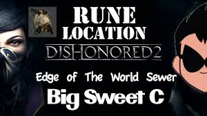 Dishonored 2 Edge Of The World Rune In Sewer Dishonored 2 Edge Of The World Sewer Rune Youtube