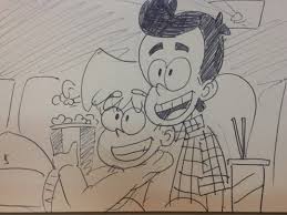 Loki Loud And Bobby Santiago Male Friends Loud House Characters Sketches Anime Guys