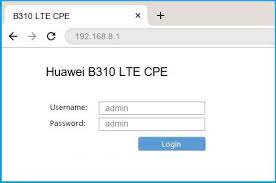 Akses modem huawei e5330 dan konfigurasi wifi. 192 168 8 1 Huawei B310 Lte Cpe Router Login And Password