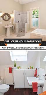 Spruce Up Your Bathroom Without Breaking The Bank Kukun Beautiful Bathroom Designs Bathroom Makeovers On A Budget Bathroom Renovation Cost