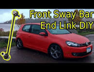 VW MK5 & MK6 Front Sway Bar End Link DIY Tutorial