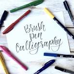 Brush Lettering for Beginners at Lazy Dog Donuts