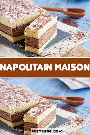 Napolitain Maison En 2020 Recettes De Cuisine Gateaux Et Desserts Recette Napolitain Maison