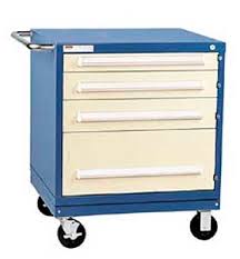 Storage Cabinet Stanley Vidmar With Legs Multi Drawer Metal