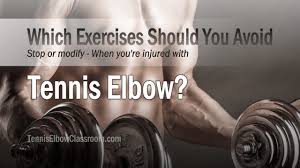About 95 percent of people who undergo tennis elbow treatment get relief from simple exercises. Exercises To Avoid When You Have Tennis Elbow