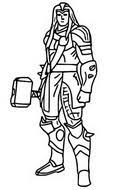 Fortnite, battle royale, architecture, orange color, built structure. Coloring Pages Fortnite Marvel Morning Kids