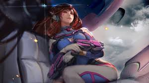 Brunette Video Games Overwatch D Va Overwatch Tight Clothing Artwork Digital Art Wallpapers Hd Desktop And Mobile Backgrounds
